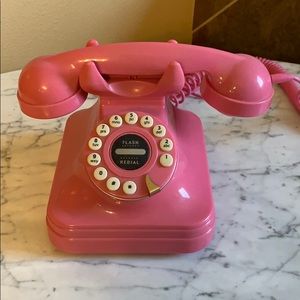 Pink telephone